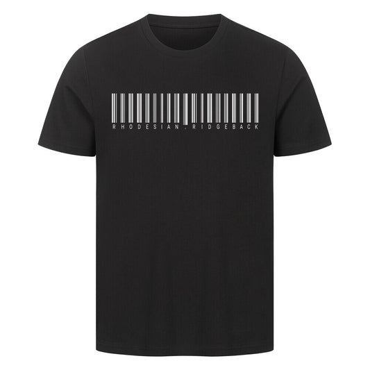 Premium T-Shirt "Rhodesian Ridgeback - Scan" Schwarz – hunde-shirt.de