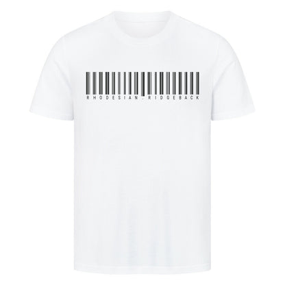 Premium T-Shirt "Rhodesian Ridgeback - Scan" Weiß – hunde-shirt.de