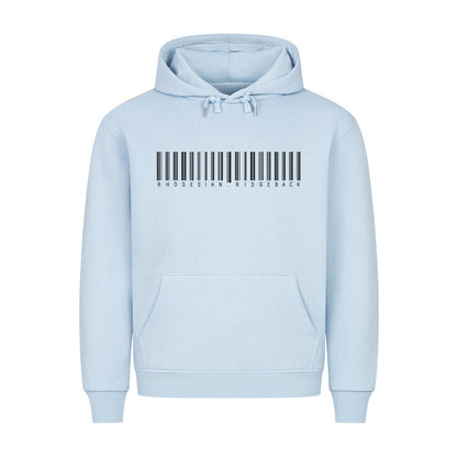 Premium Hoodie "Rhodesian Ridgeback - Scan" Babyblau – hunde-shirt.de