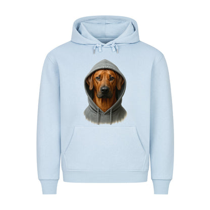 Premium Hoodie "Rhodesian Ridgeback - Hooded" Babyblau – hunde-shirt.de