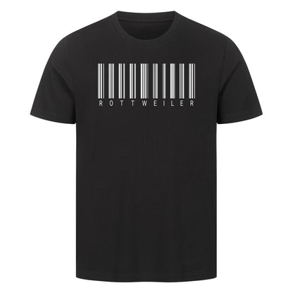 Premium T-Shirt "Rottweiler - Scan" Schwarz – hunde-shirt.de