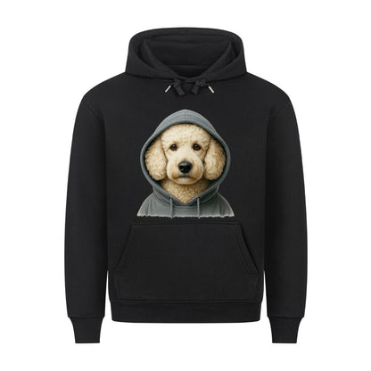 Premium Hoodie "Pudel - Hooded" Schwarz – hunde-shirt.de