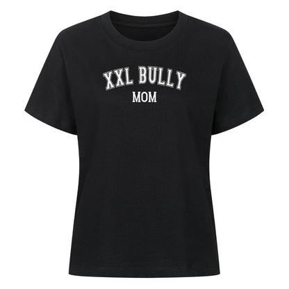 Premium Damen-Shirt "Bully XXL - MOM" Schwarz – hunde-shirt.de