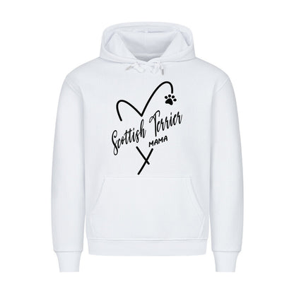 Premium Hoodie "Scottish Terrier - Mama" Weiß – hunde-shirt.de
