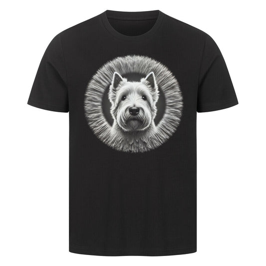 Premium T-Shirt "Scottish Terrier - Bright II" Schwarz – hunde-shirt.de