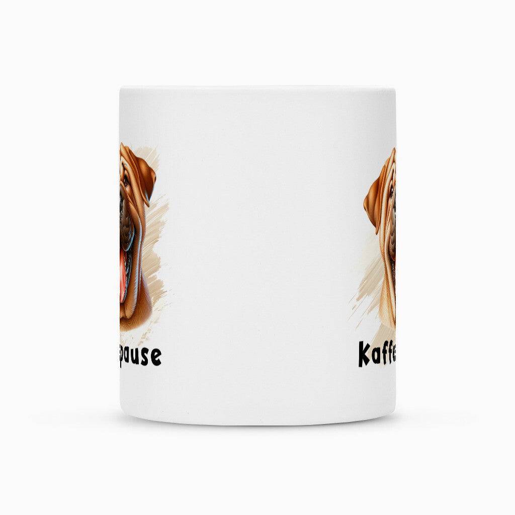 Tasse "Shar Pei - Kaffeepause" – hunde-shirt.de
