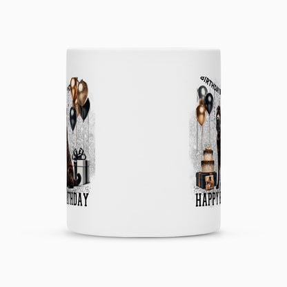 Tasse "Shar Pei - Happy Birthday" – hunde-shirt.de