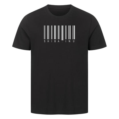 Premium T-Shirt "Shiba Inu - Scan" Schwarz – hunde-shirt.de