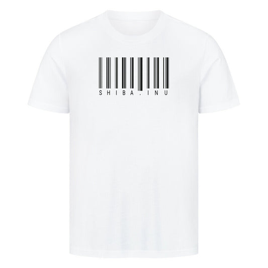 Premium T-Shirt "Shiba Inu - Scan" Weiß – hunde-shirt.de