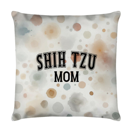 Kissen "Shih Tzu - MOM" Weiß – hunde-shirt.de
