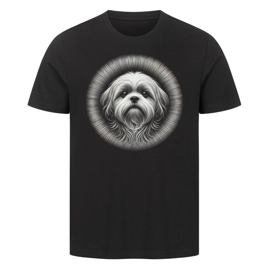 Premium T-Shirt "Shih Tzu - Shine" Schwarz – hunde-shirt.de