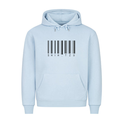 Premium Hoodie "Shih Tzu - Scan" Babyblau – hunde-shirt.de