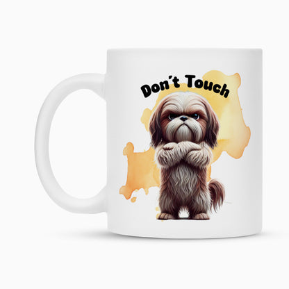 Tasse "Shih Tzu - Don´t touch" – hunde-shirt.de
