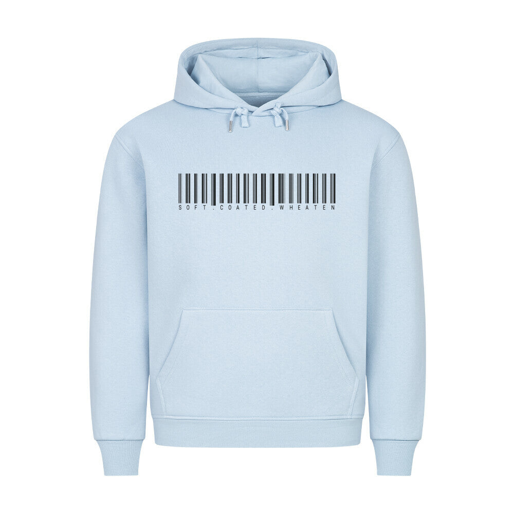 Premium Hoodie "Soft Coated - Scan" Babyblau – hunde-shirt.de