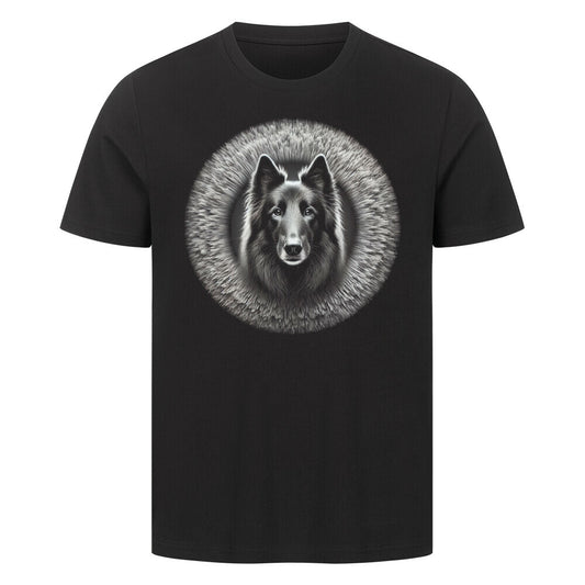 Premium T-Shirt "Tervueren - Bright" Schwarz – hunde-shirt.de