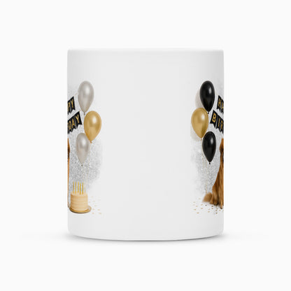 Tasse "Tibet Spaniel - Happy Birthday" – hunde-shirt.de