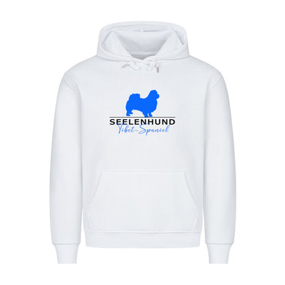 Premium Hoodie "Tibet Spaniel - Seelenhund" Weiß – hunde-shirt.de