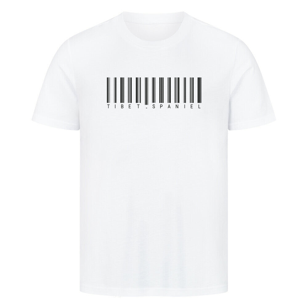 Premium T-Shirt "Tibet Spaniel - Scan" Weiß – hunde-shirt.de
