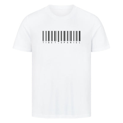 Premium T-Shirt "Tibet Spaniel - Scan" Weiß – hunde-shirt.de