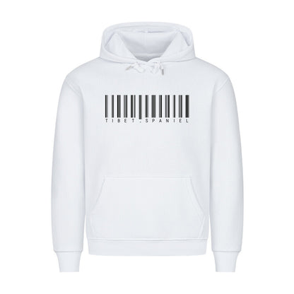Premium Hoodie "Tibet Spaniel - Scan" Weiß – hunde-shirt.de