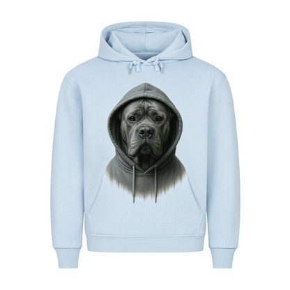 Premium Hoodie "Cane Corso - Hooded" Babyblau – hunde-shirt.de