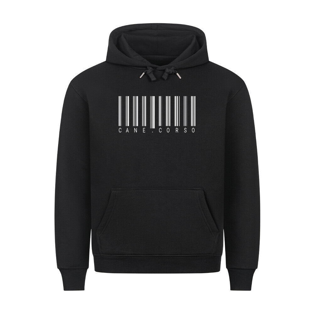 Premium Hoodie "Cane Corso - Scan" Schwarz – hunde-shirt.de
