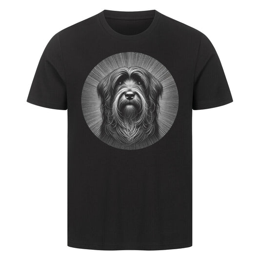Premium T-Shirt "Tibet Terrier - Bright" Schwarz – hunde-shirt.de