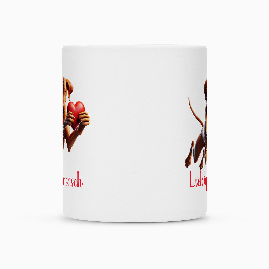 Tasse "Vizsla - Lieblingsmensch" – hunde-shirt.de