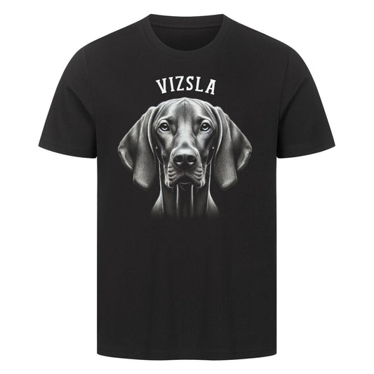 Premium T-Shirt "Vizsla - Pure" Schwarz – hunde-shirt.de
