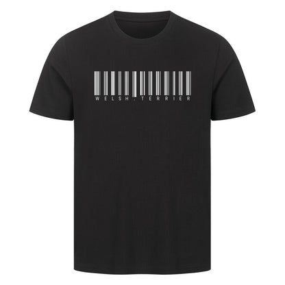 Premium T-Shirt "Welsh Terrier - Scan" Schwarz – hunde-shirt.de