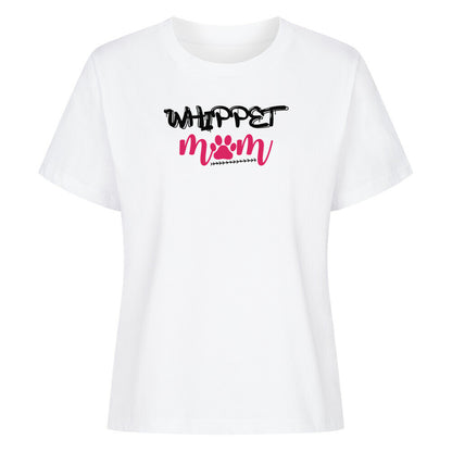 Premium Damen-Shirt "Whippet - Mom" Weiß – hunde-shirt.de