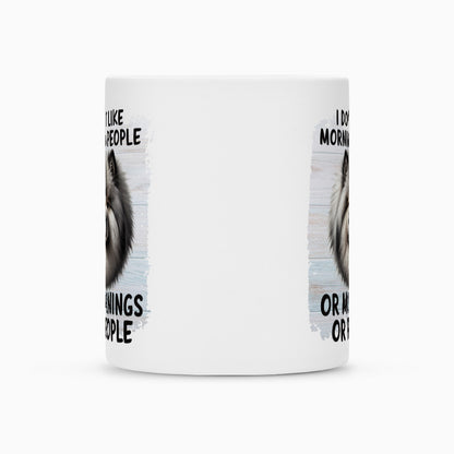 Tasse "Wolfsspitz - Morning People" – hunde-shirt.de
