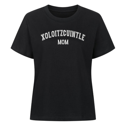 Premium Damen-Shirt "Xolo - MOM" Schwarz – hunde-shirt.de