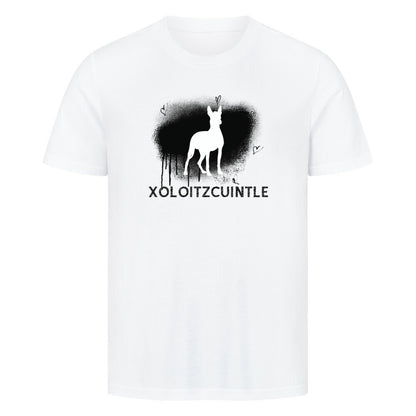 Premium T-Shirt "Xolo - Brush" Weiß – hunde-shirt.de