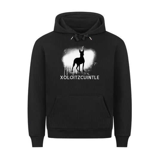 Premium Hoodie "Xolo - Brush" Schwarz – hunde-shirt.de
