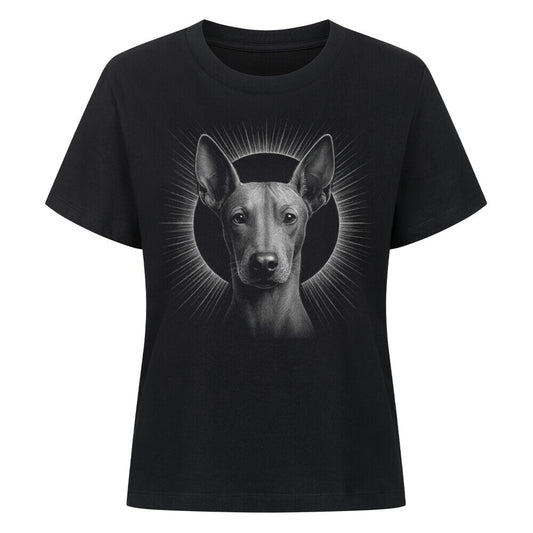 Premium Damen-Shirt "Xolo - Shine" Schwarz – hunde-shirt.de