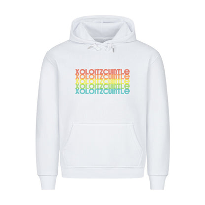 Premium Hoodie "Xolo - RETRO" Weiß – hunde-shirt.de