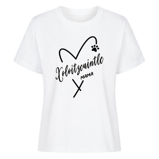 Premium Damen-Shirt "Xolo - Mama" Weiß – hunde-shirt.de