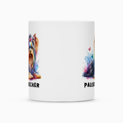 Tasse "Yorkshire Terrier - Pausenbecher" – hunde-shirt.de