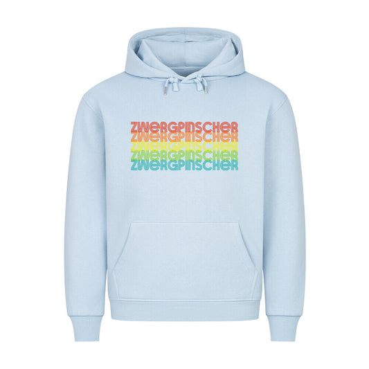 Premium Hoodie "Zwergpinscher - RETRO" Babyblau – hunde-shirt.de