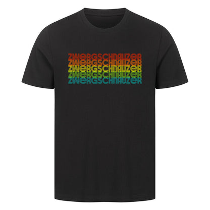 Premium T-Shirt "Zwergschnauzer - RETRO" Schwarz – hunde-shirt.de
