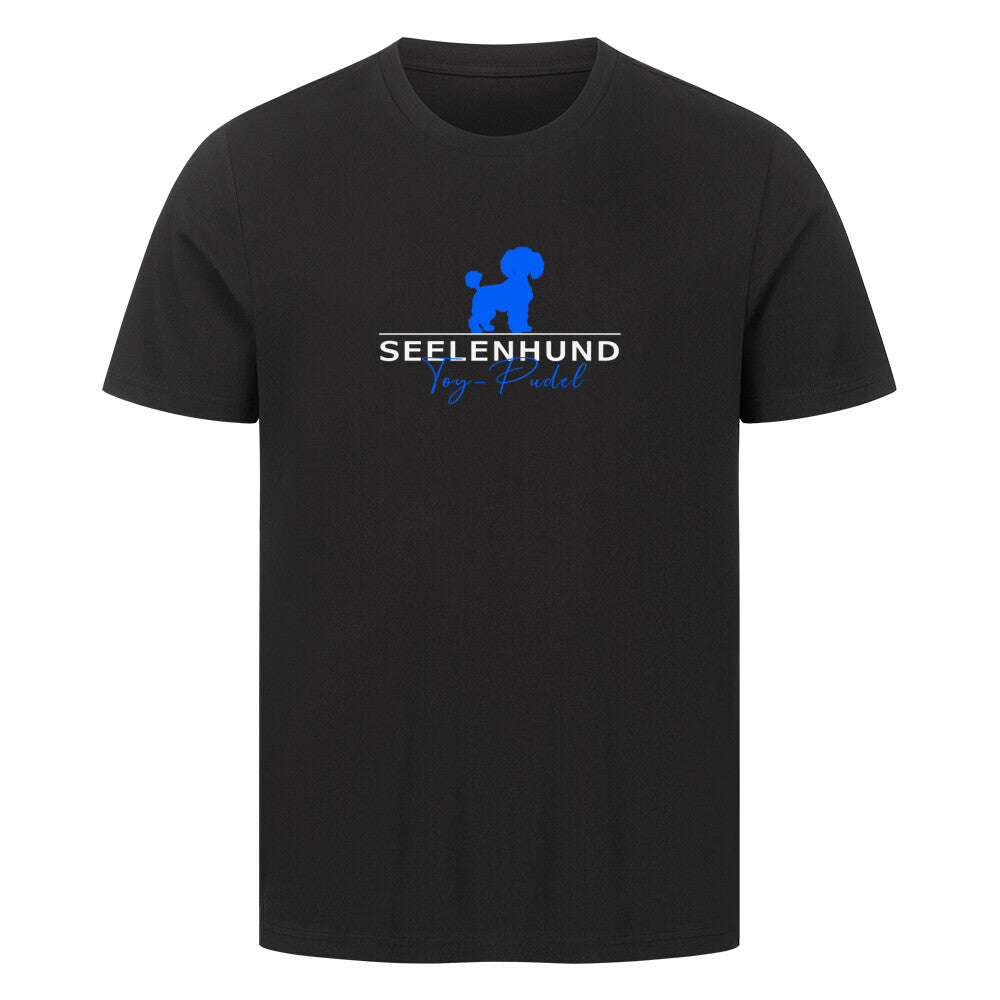 Premium T-Shirt "Toypudel - Seelenhund" Schwarz – hunde-shirt.de