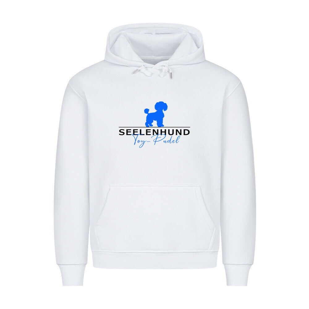 Premium Hoodie "Toypudel - Seelenhund" Weiß – hunde-shirt.de
