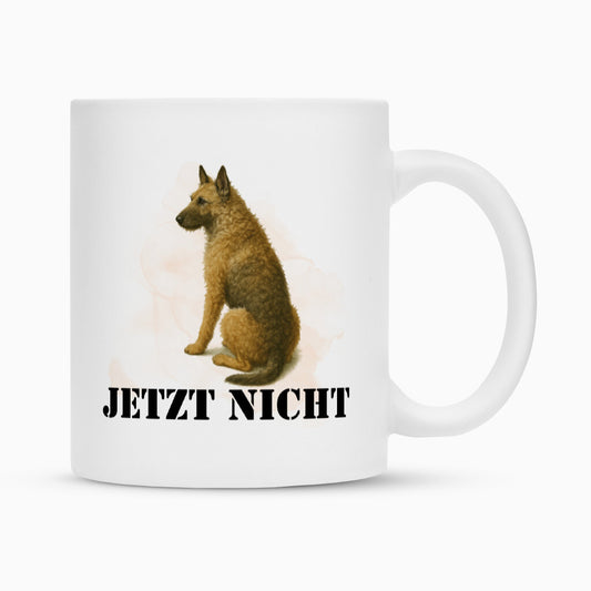 Tasse "Laekenois - JETZT NICHT" Weiß – hunde-shirt.de