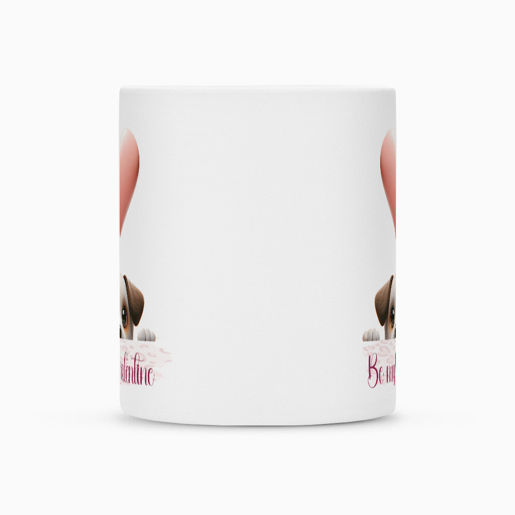 Tasse " Be my Valentine" – hunde-shirt.de