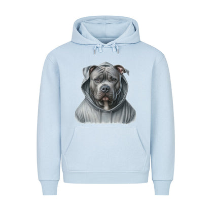 Premium Hoodie "Bully XL / XXL - Hooded" Babyblau – hunde-shirt.de