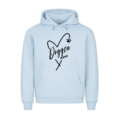 Premium Hoodie "Dogge - MAMA" Babyblau – hunde-shirt.de