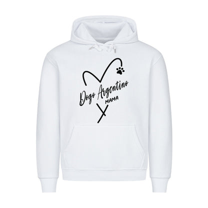 Premium Hoodie "Dogo Argentino - MAMA" Weiß – hunde-shirt.de