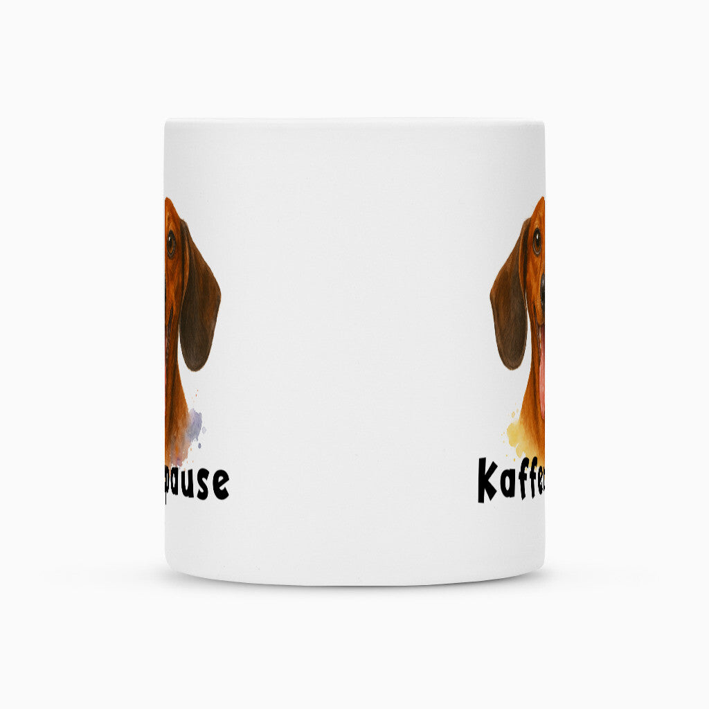 Tasse "Dackel - Kaffeepause" – hunde-shirt.de