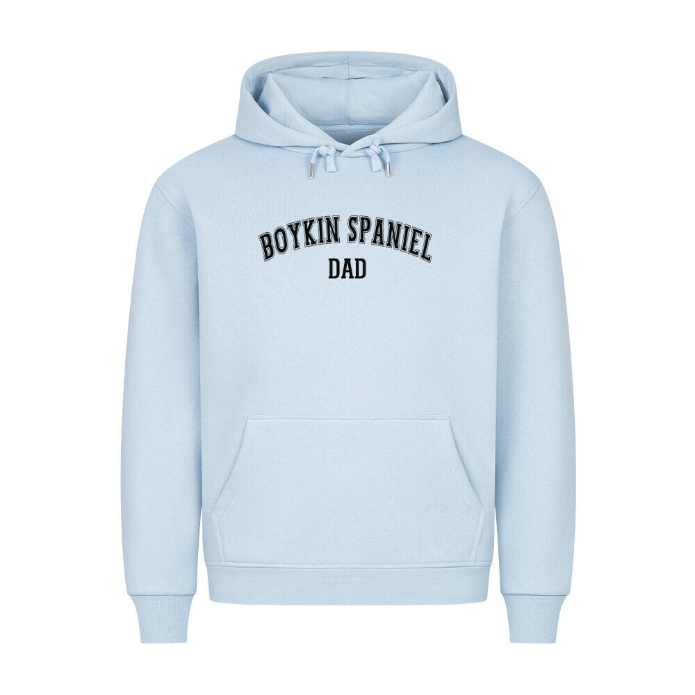 Premium Hoodie "Boykin Spaniel - DAD" Babyblau – hunde-shirt.de